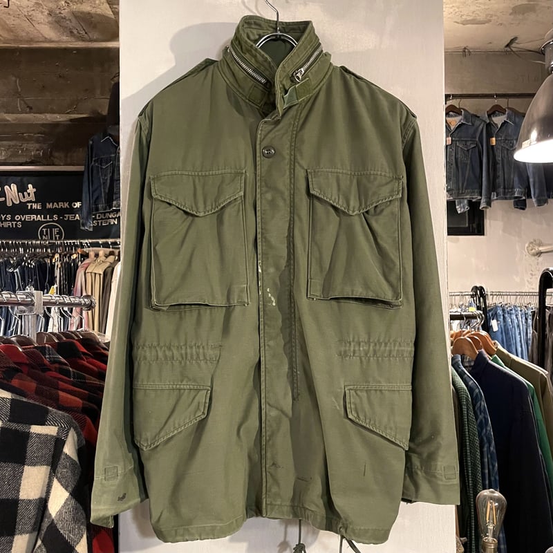 70s US ARMY M-65 Field Jacket 2ndタイプ アルミジップ フィー