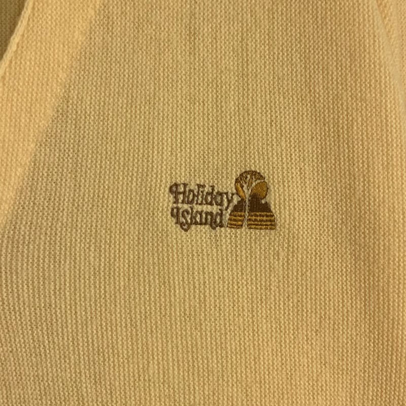 80s IZOD LACOSTE アクリルカーディガン USA製 ラコステ