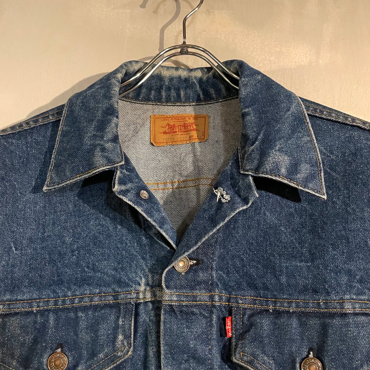 売れ筋商品 ＊LEVI'S LOT507XX 70507 2nd デニムジャケット 44 Gジャン