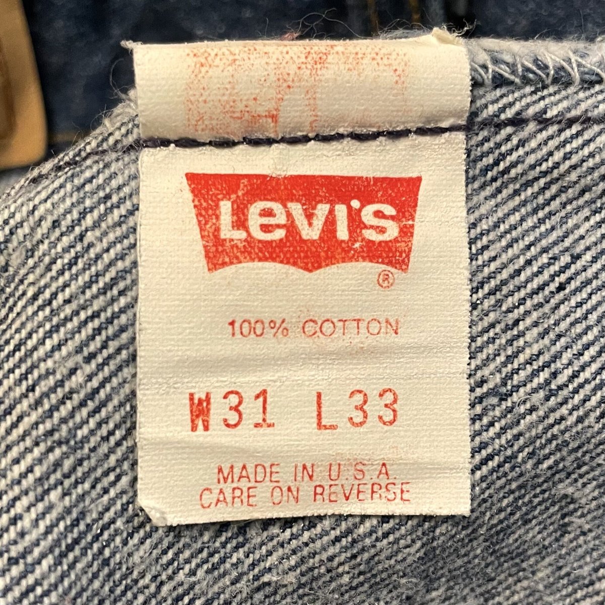 90s Levi's 501 0000 リーバイス 30×30 デニムパンツ USA製 ボタン