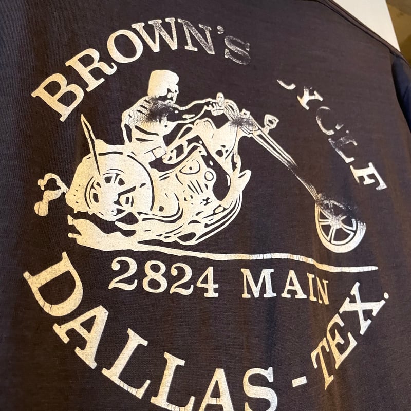 80s 3D EMBLEM HARLEY-DAVIDSON S/S Tシャツ ハーレーT US