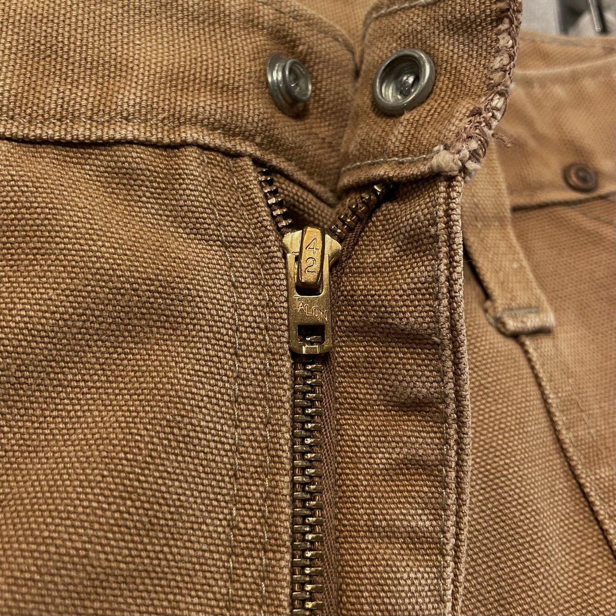 70s Carhartt ダック地 ペインターパンツ ダブルニー 31×32 USA 70s Carhartt ダック地 ペインターパンツ ダブルニー 31×32 USA