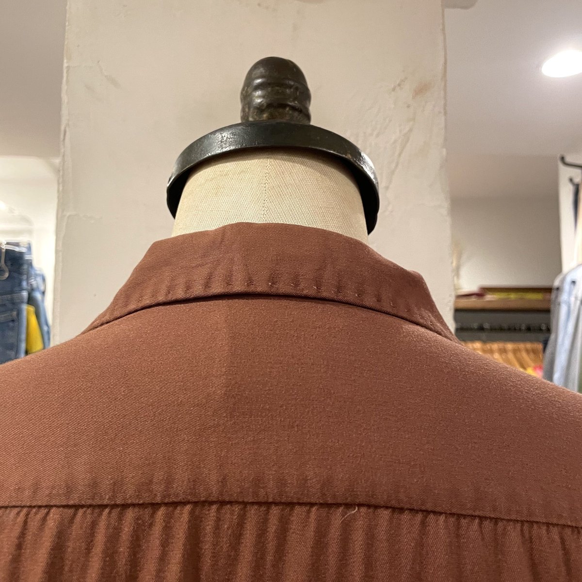 40s ライトイエロー　ARROW Rayon 50s レーヨンシャツ 40s ライトイエロー ARROW Rayon 50s レーヨンシャツ 60s 50s