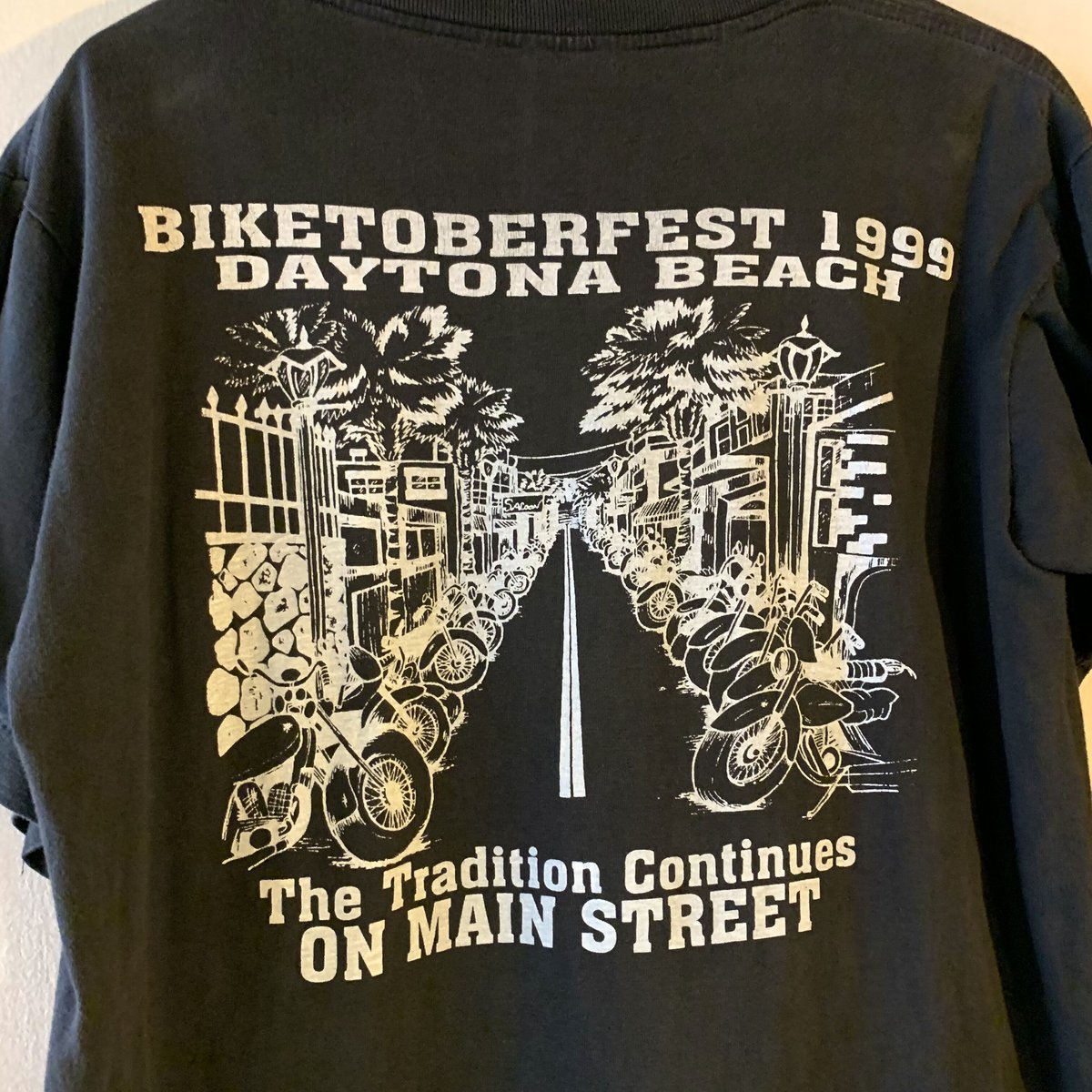 90s ショートスリーブTシャツ BIKETOBERFEST バイクイベント デイトナ 