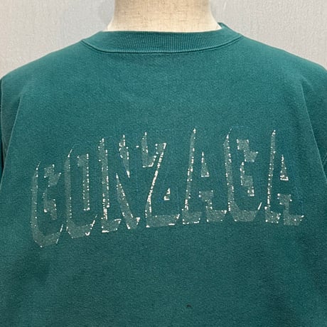 90s　Champion　リバースウィーブ　Reverse Weave　USA製　Size L　GONZAGA　刺繡タグ　チャンピオン　(S5374)