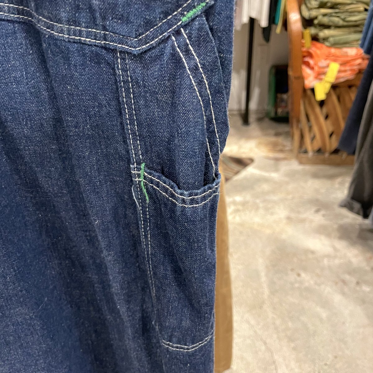 60s DUCK HEAD ヴィンテージデニムオーバーオール UNION MADE 60s DUCK HEAD ヴィンテージデニムオーバーオール UNION MADE