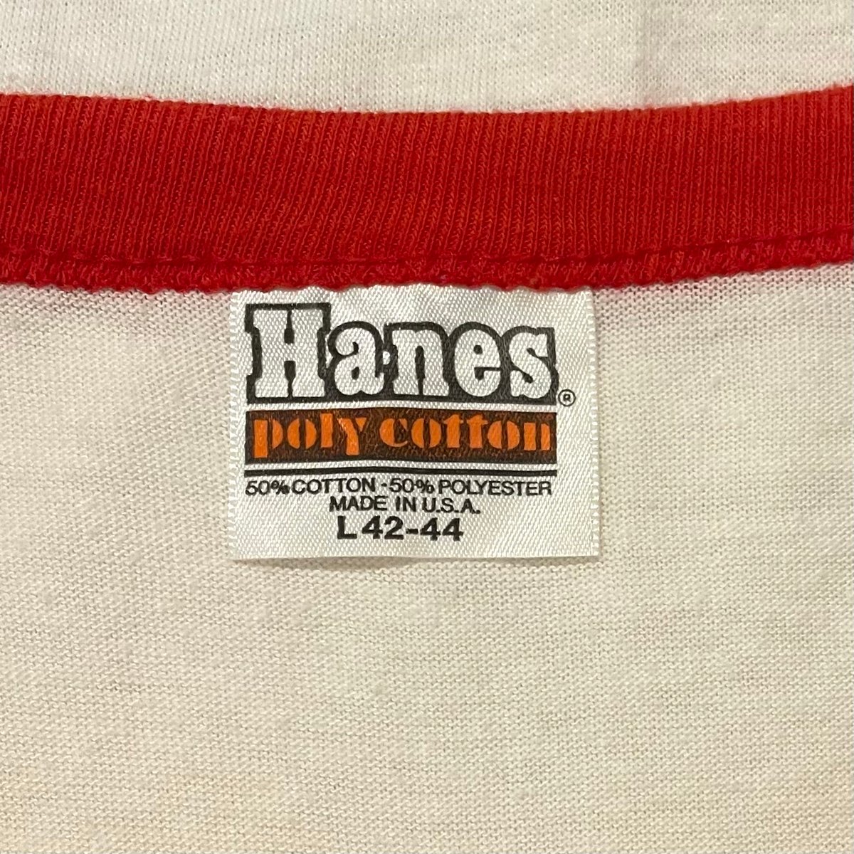 80s Hanes ラグラン Tシャツ USA製 Size L Winston ©1982 (