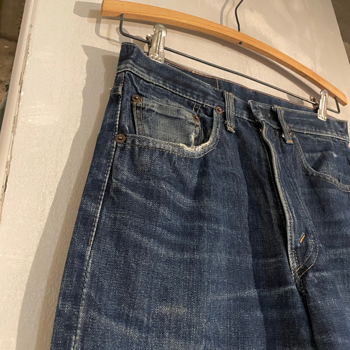 60s Levi's 505 0217 Big E 28×29 F Type 42 TALON 60s Levi's 505 0217 Big E 28×29 F Type 42 TALON