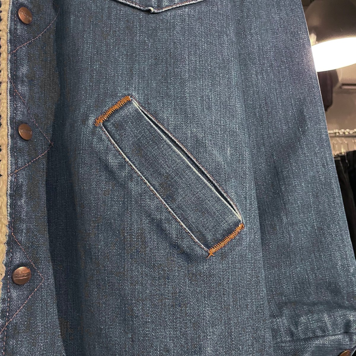 70s MAVERICK ランチコート USA製 Size L マーベリック ラングラー デニ