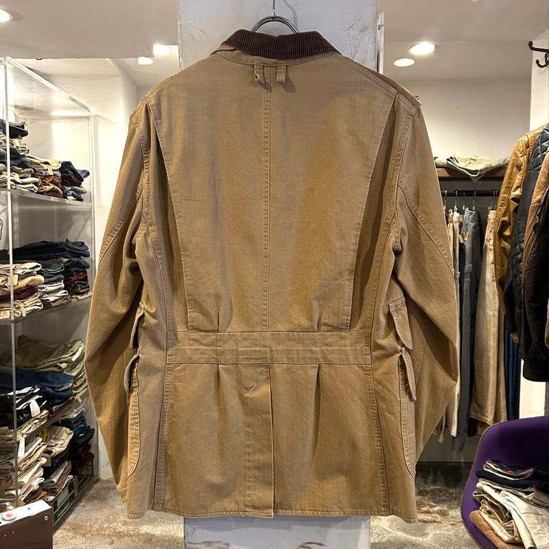 Ralph Lauren　サファリジャケット　ハンティングジャケット　 M 楽天市場】Polo Ralph Lauren Pique Hunting Jacket 茶 M ポロ