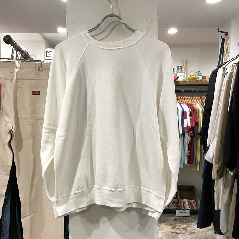 Champion ヴィンテージスウェット 染み込みプリント バータグ Champion ヴィンテージスウェット 染み込みプリント バータグ