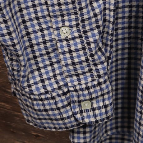 Ralph Lauren　チェック柄　コットンシャツ　ボタンダウン　ビッグサイズ　ラルフローレン　（Y0169)