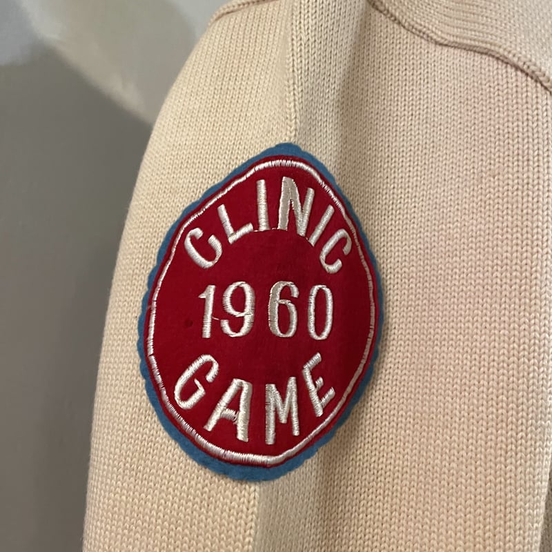 60s Dehen Vintage Lettered Cardigan レタードカーディガン