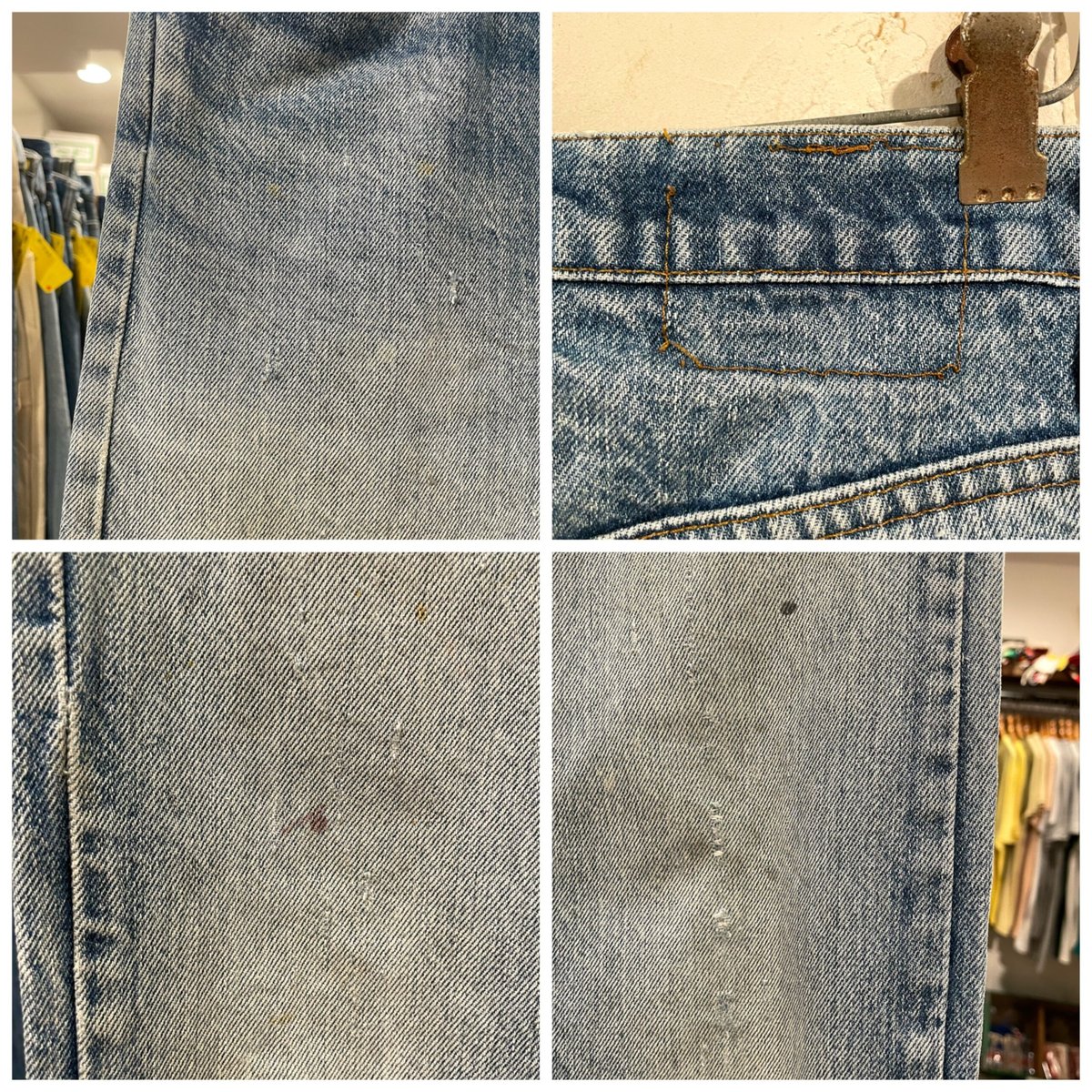 Levi's 505 80年代 リーバイス505 ボタン裏542 オレンジタブ USA製 19