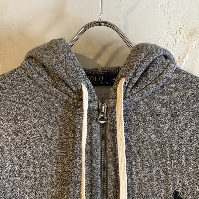 ラルフローレングレー フルジップパーカー POLO RALPH LAUREN ラルフローレン パーカー フーディー