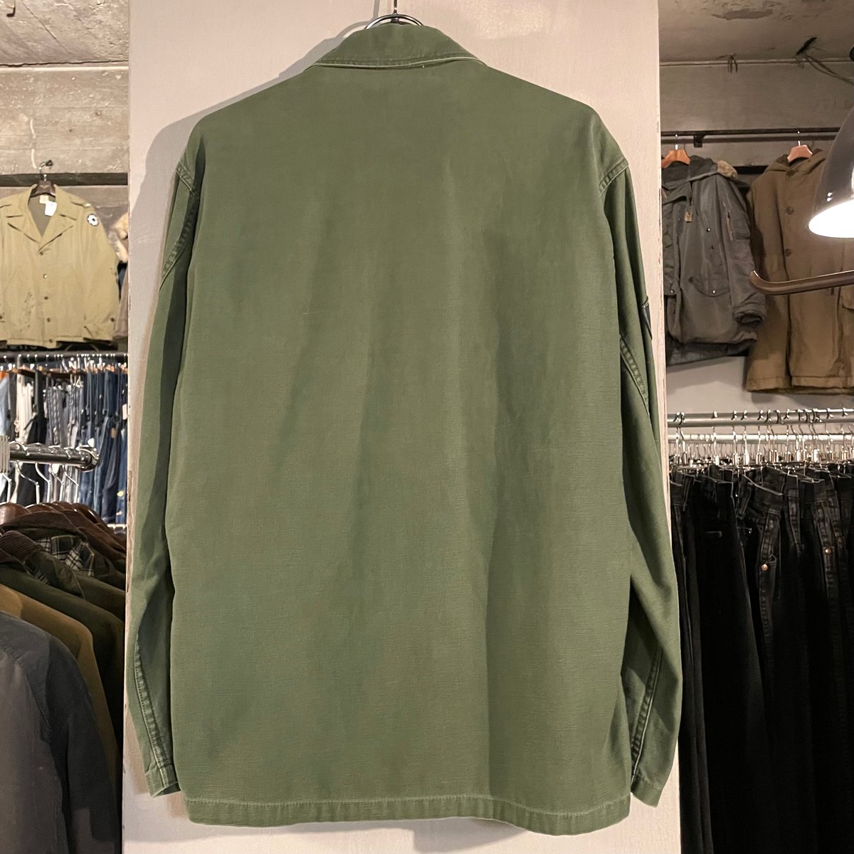 50s〜60s US ARMY 13スターボタン ユーティリティ 古着 ～50年代 米軍実品 U.S.ARMY 13スターボタン ミリタリー