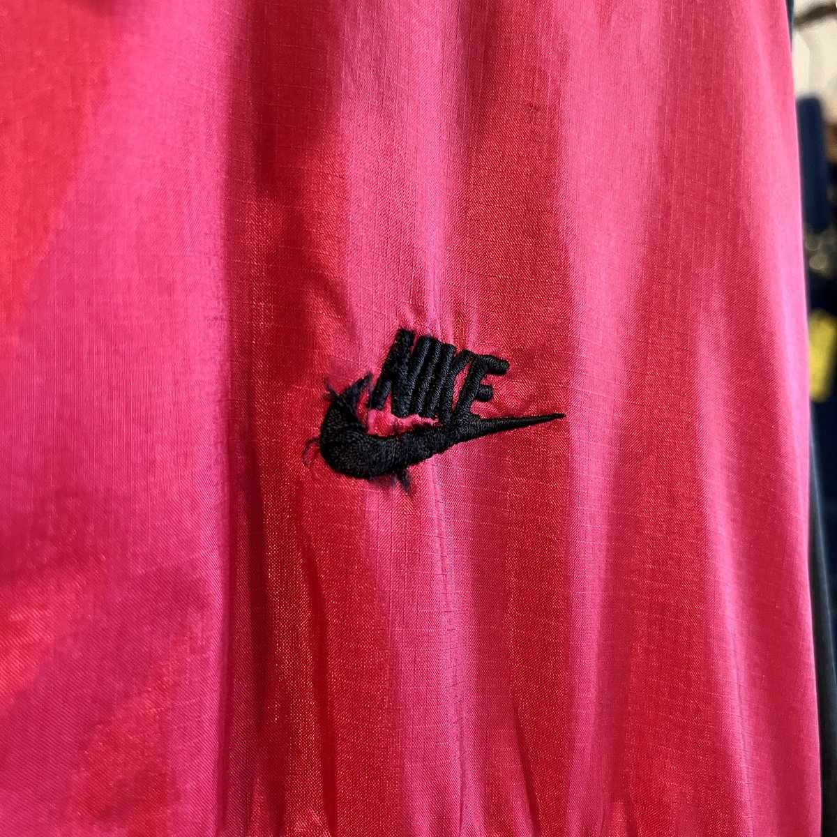 90s NIKE ナイロンジャケット シャカシャカ ナイキ 切り替え