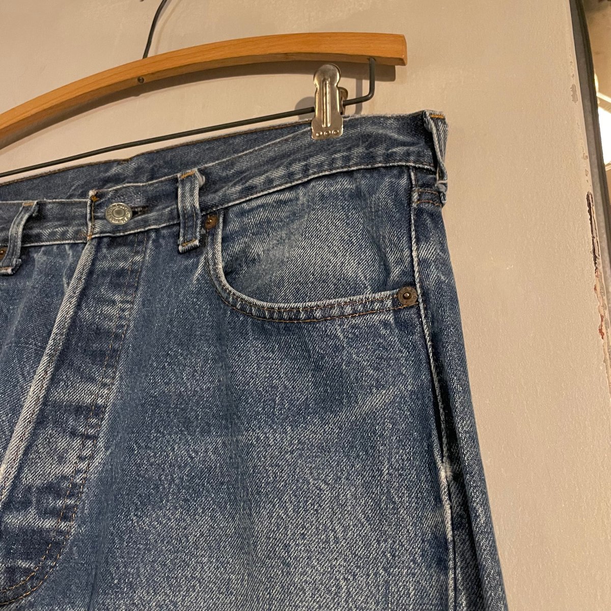 80s Levi's 1501 赤耳 34×34 リーバイス デニムパンツ ボタン裏524 ヴ