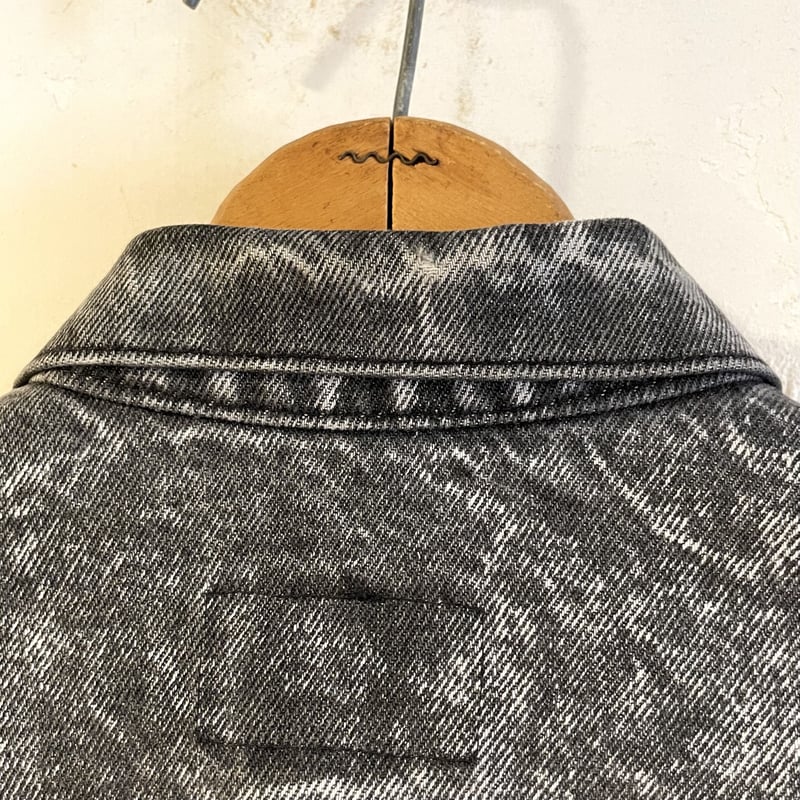 【週末限定】美品⭐️クライミー　ブラックデニムジャケット　L 80s Levi's 57508-0256 ブラックデニムジャケット USA製