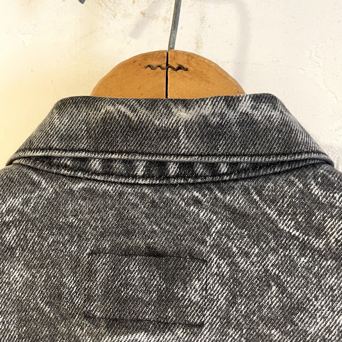 80s Levi's 57508-0256 ブラックデニムジャケット USA製 リーバイス 1