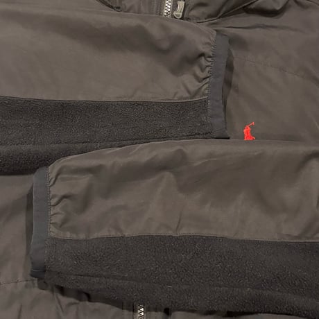 Polo by Ralph Lauren　フリースジャケット　Size L　ポロ ラルフローレン　ノースフェイス デナリ タイプ　ブラック　 (S5278)