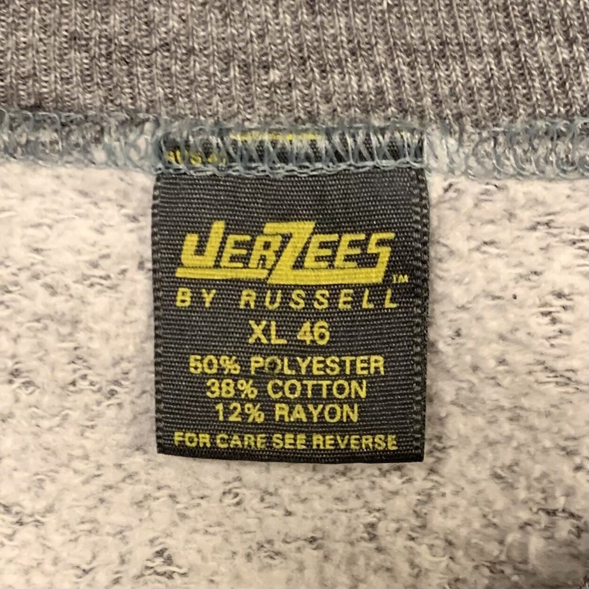 70s JERZEES L/S 無地スウェット ラグランスリーブ USA製 グレー 70s JERZEES L/S 無地スウェット ラグランスリーブ USA製 グレー