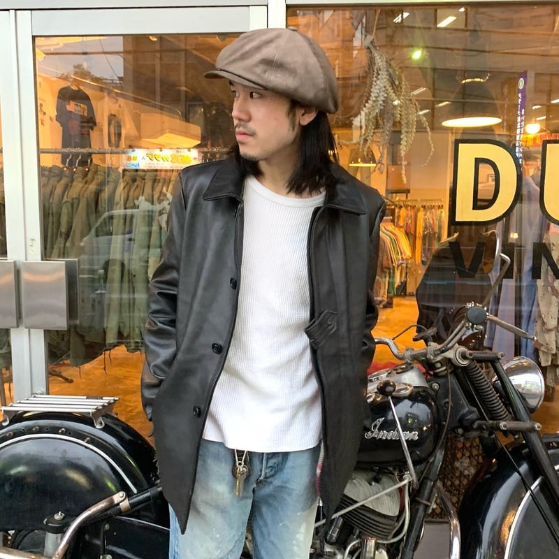 60s GVF FRENCH VINTAGE コルビジェ レザージャケット ル 60s GVF FRENCH VINTAGE コルビジェ レザージャケット ル