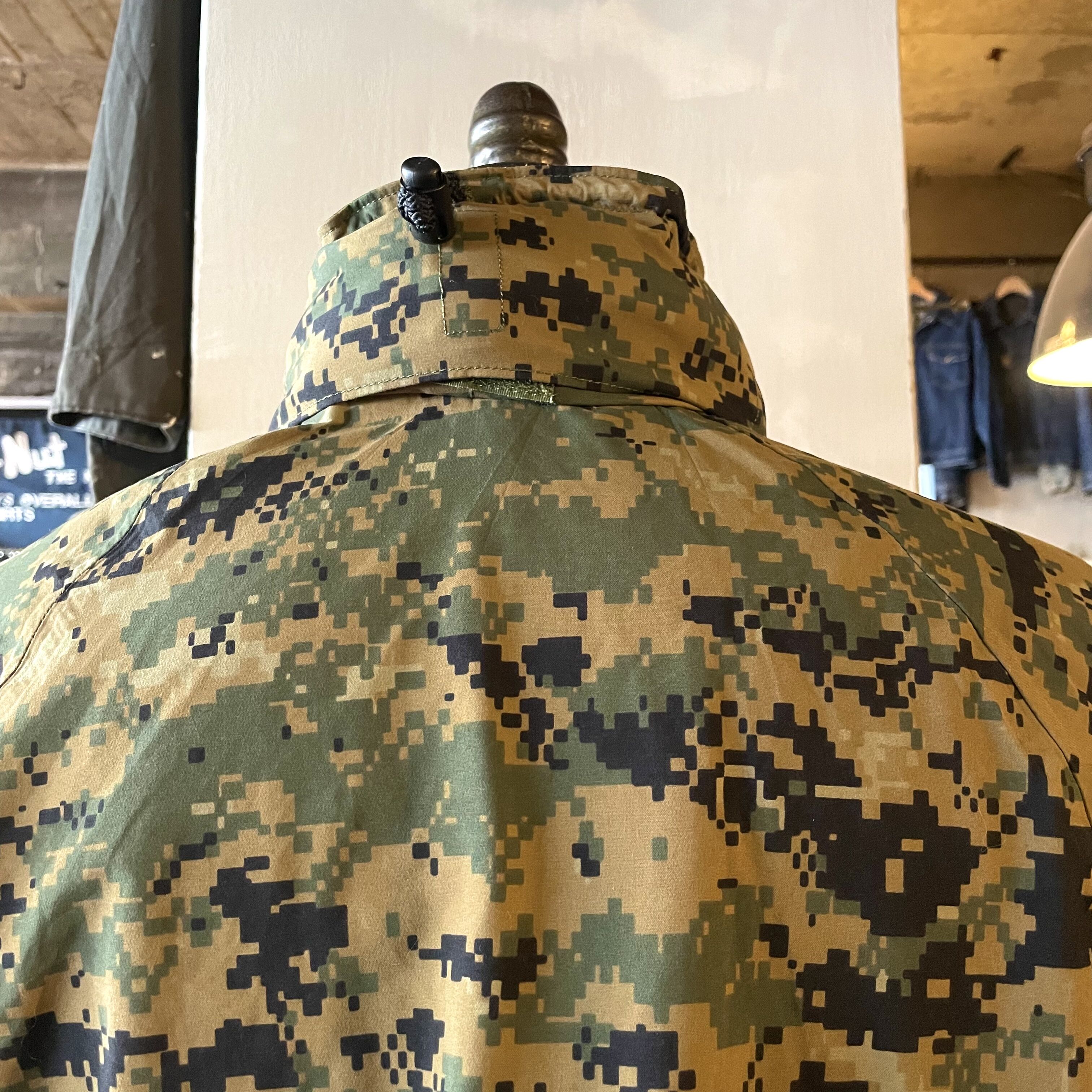希少 実物 USMC ゴアテックス パーカー マーパット デジタル迷彩 original