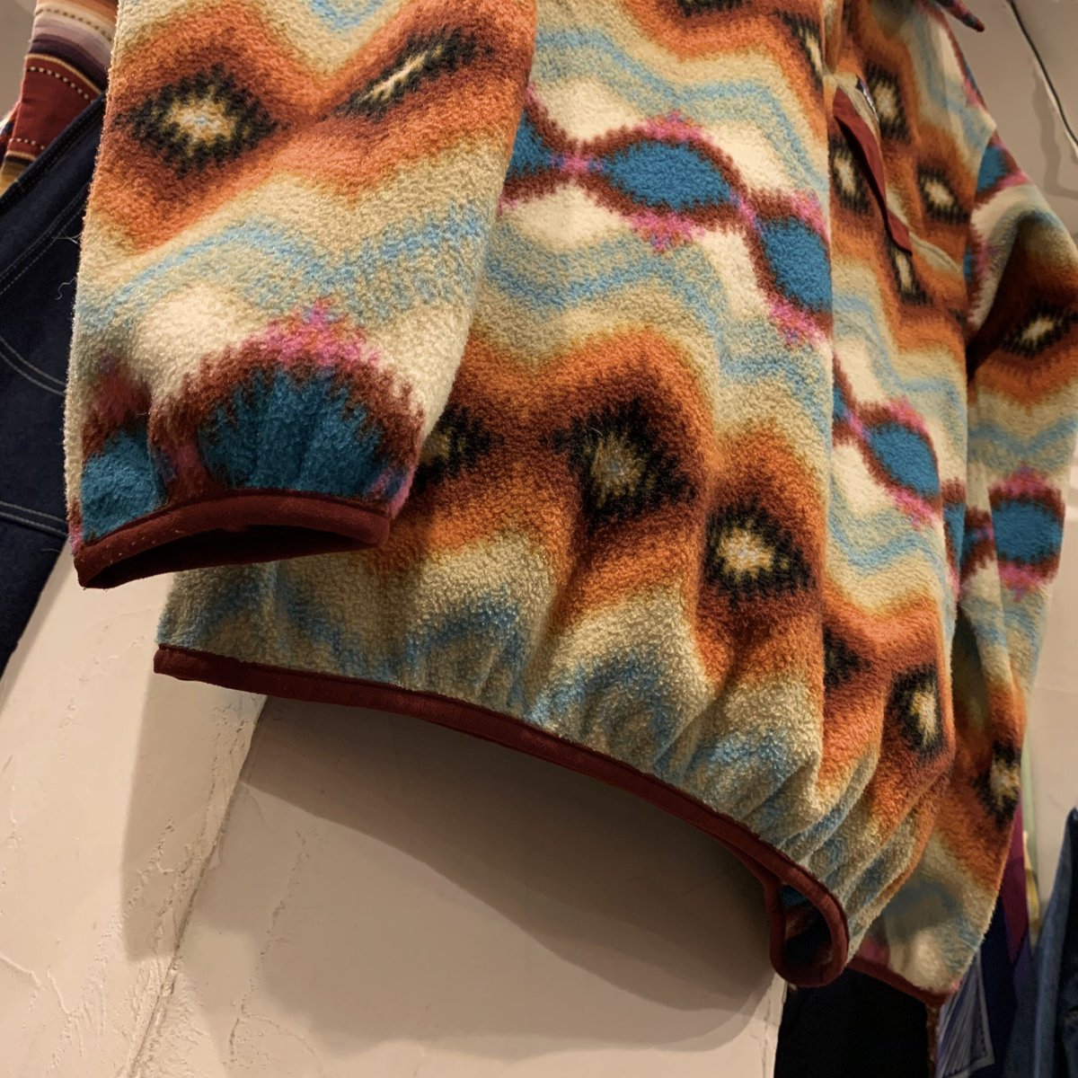 パタゴニア シンチラ スナップT フリース ジャケット 総柄 ネイティブ patagonia シンチラスナップT ネイティブ柄 パタゴニア 総柄