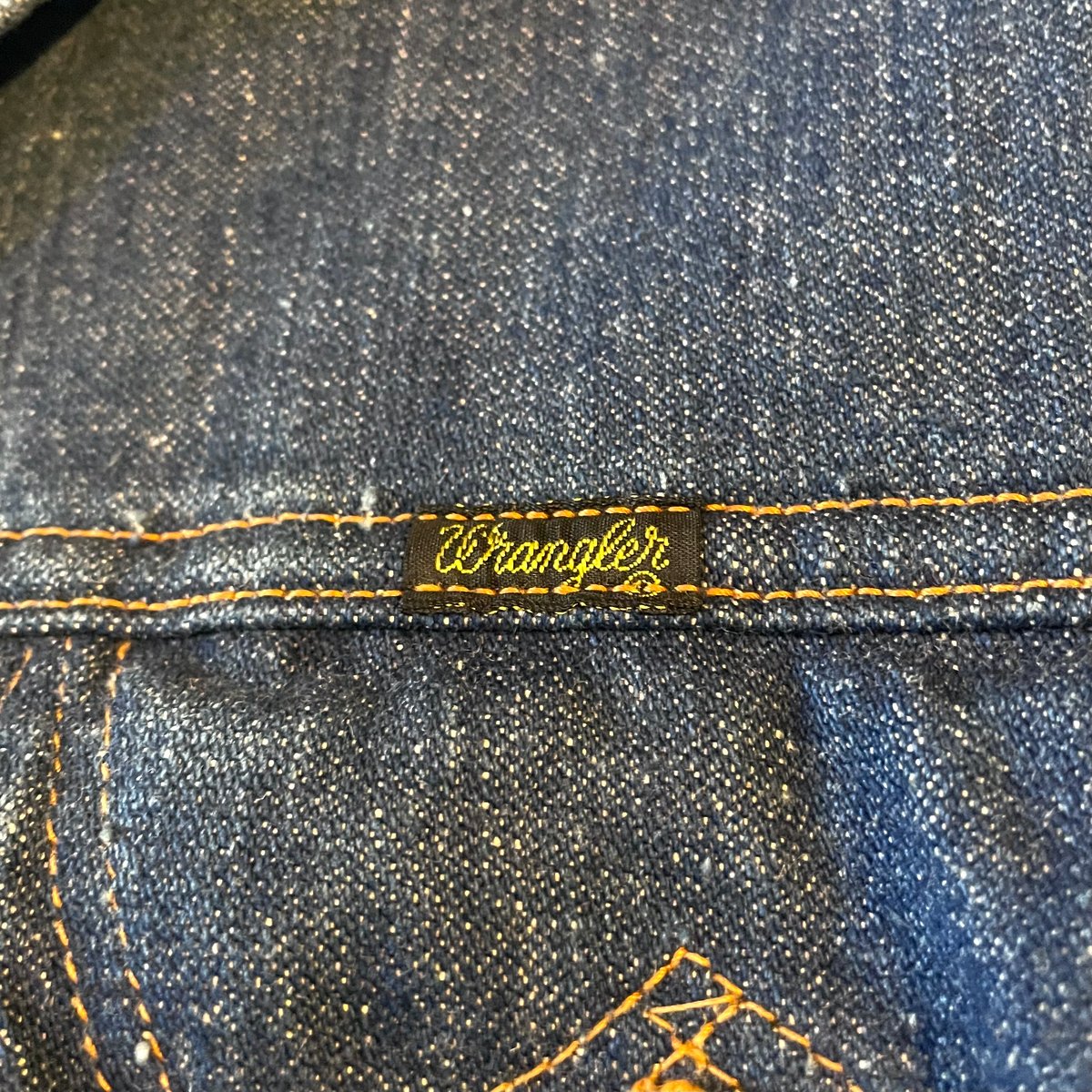 70s Wrangler デニムジャケット USA製 Size 42 ラングラー 4th Ty 70s Wrangler デニムジャケット USA製 Size 42 ラングラー 4th Ty