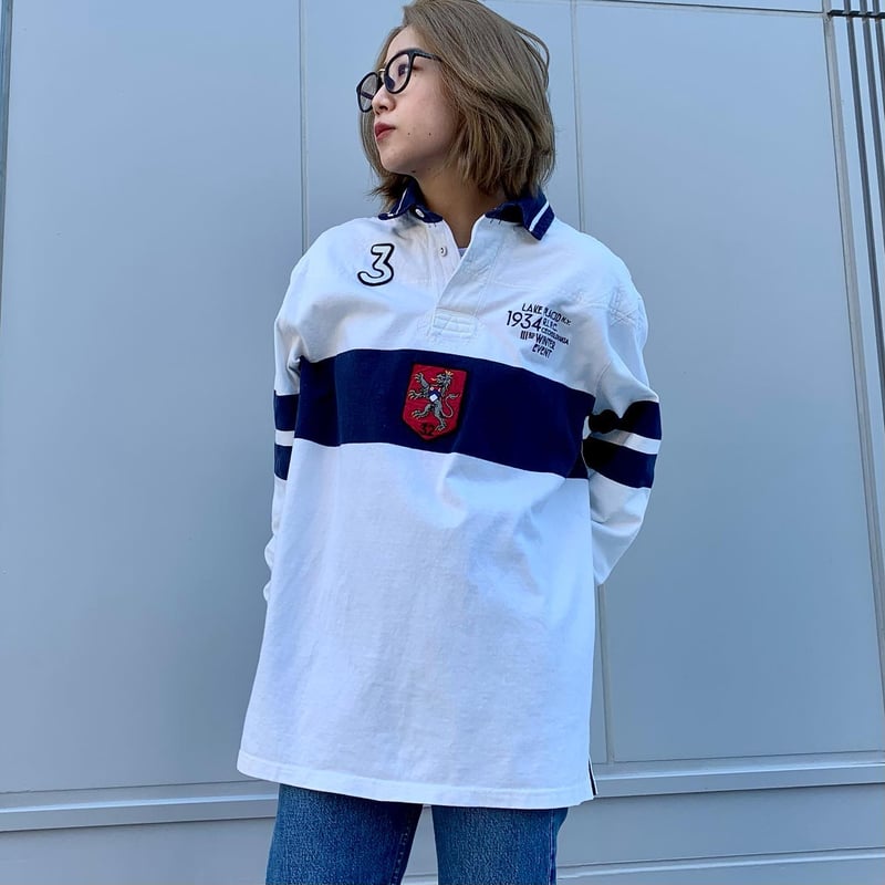 POLO by Ralph Lauren L/S ラガーシャツ ラルフローレン (S1968)