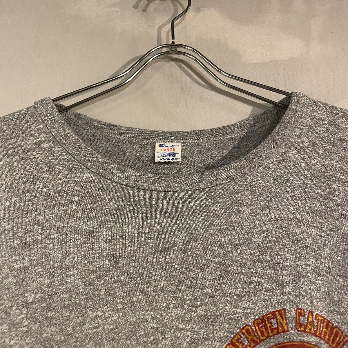 80s Champion S/S ヴィンテージTシャツ 染み込み 88/12 cotton 8 80s Champion S/S ヴィンテージTシャツ 染み込み 88/12 cotton 8