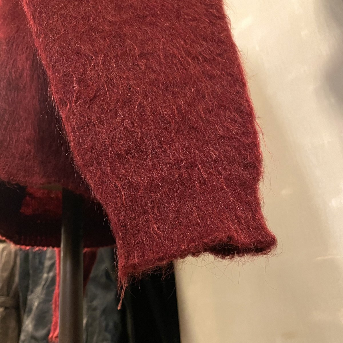 60s BRENT Vintage Mohair Cardigan モヘアカーディガン USA