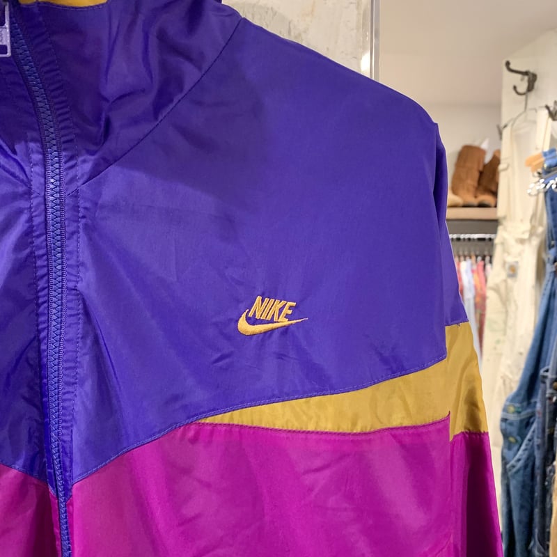 NIKE ナイロンジャケット シャカシャカ ナイキ 切り替えデザイン