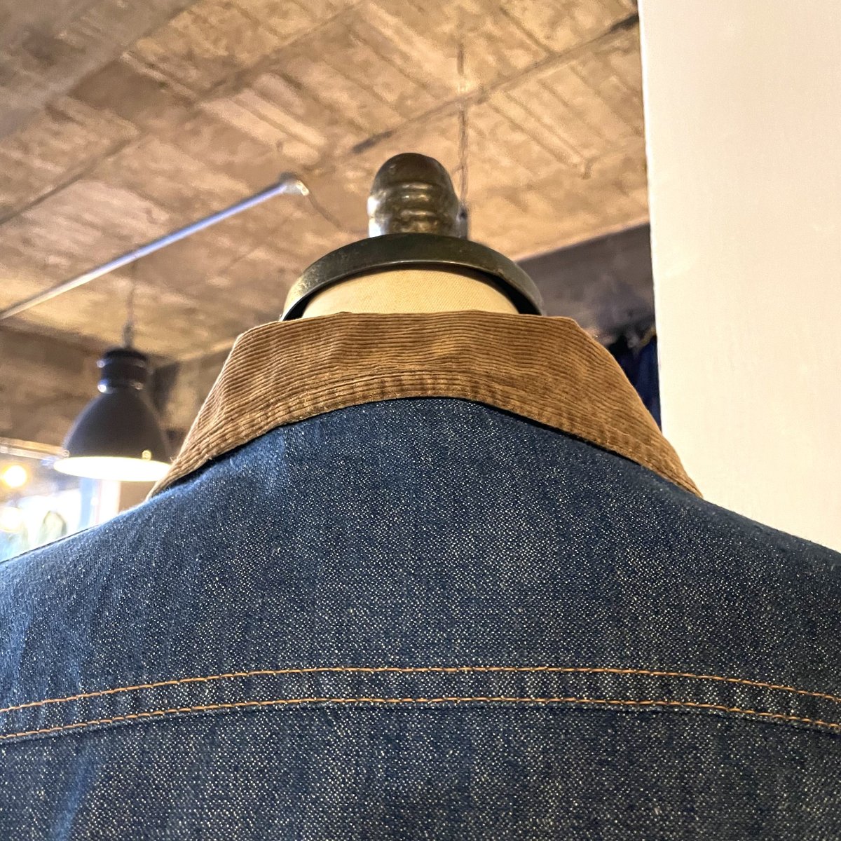 70s Wrangler デニムボアジャケット ラングラー 黒タグ Vintage 70s Wrangler デニムボアジャケット ラングラー 黒タグ Vintage