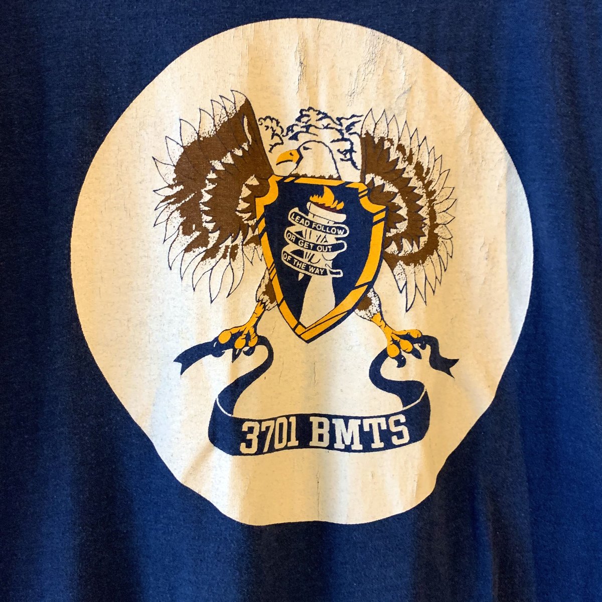 80s ARTEX S/S Tシャツ 3701 BMTS US AIR FORCE USA製