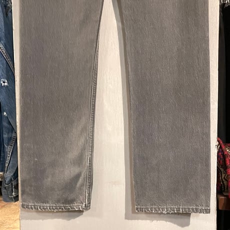 90s　Levi’s 501 先染め ブラックデニムパンツ　32×33　USA製　1990年　(S4484)