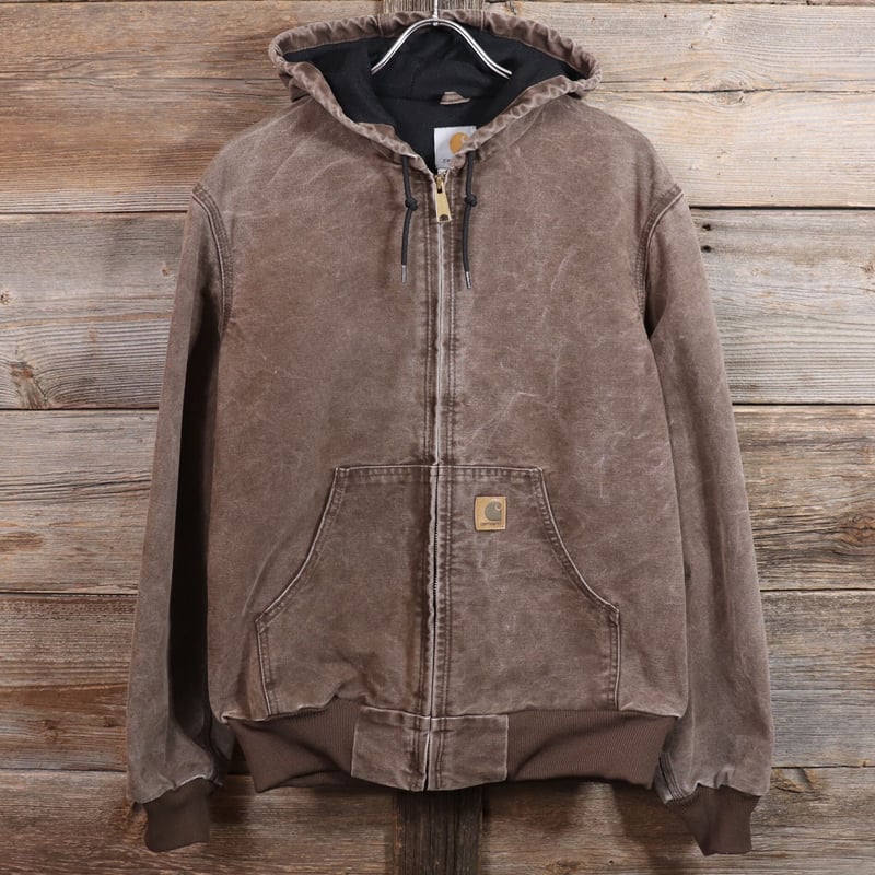 カーハート　アクティブジャケット　ダック地　ワークジャケット Carhartt/カーハート Washed Duck Insulated Active Jacket
