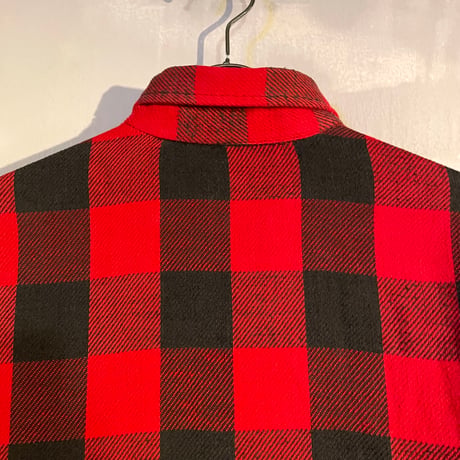 70s　BIG MAC　L/S ネルシャツ　USA製　Size M　コットンシャツ　JC PENNEY　(S3887)