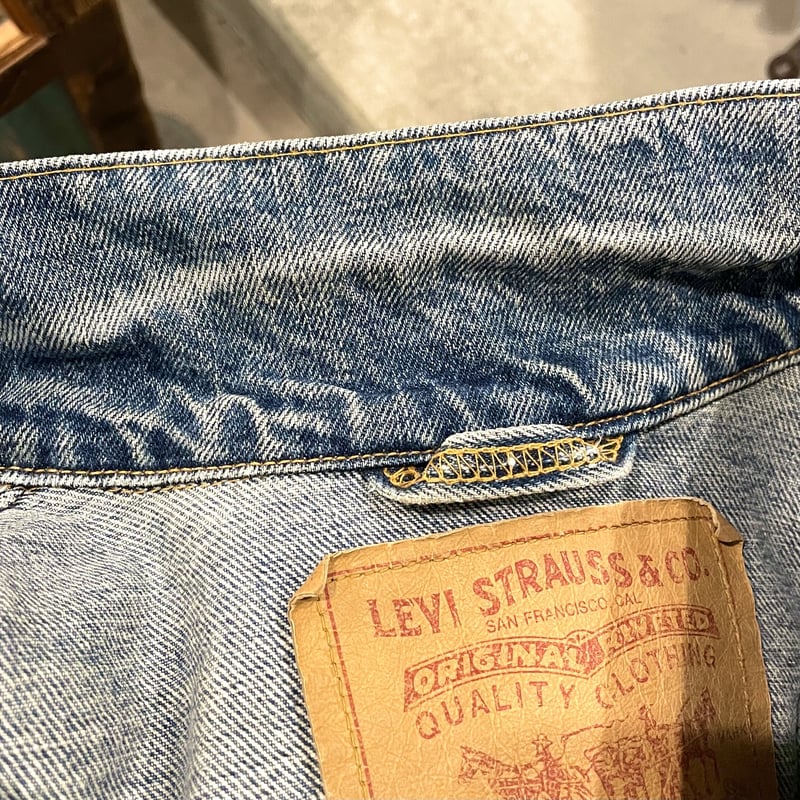 ビンテージ levis デニムベスト USA製 リーバイス 70595 90s