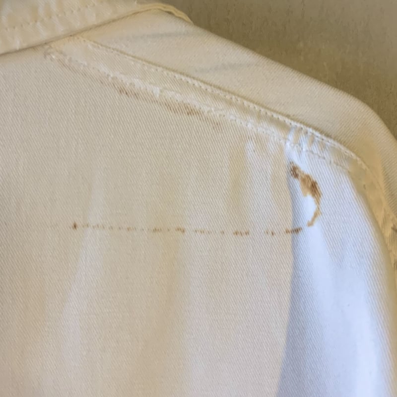 40s Hatchu ear カバーオール チェンジボタン チェーン刺繍 雰囲気系