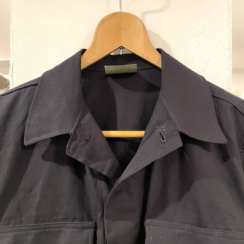 US MILITARY 90s DEAD STOCK 黒 BDUジャケット 民間 XS US MILITARY 90s DEAD STOCK 黒 BDUジャケット 民間 XS