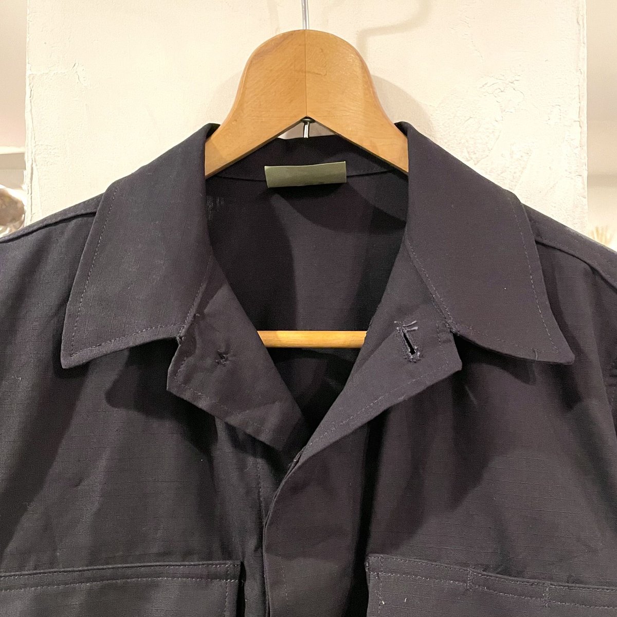 US MILITARY 90s DEAD STOCK 黒 BDUジャケット 民間 XS US MILITARY 90s DEAD STOCK 黒 BDUジャケット 民間 XS