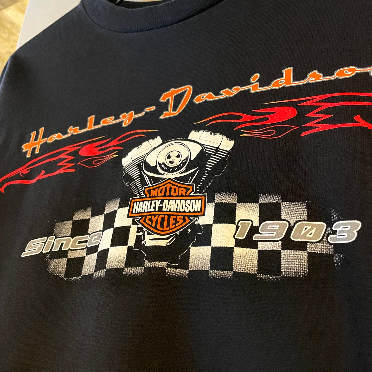 HARLEY-DAVIDSON S/S Tシャツ ハーレーT USA製 Size M 2001