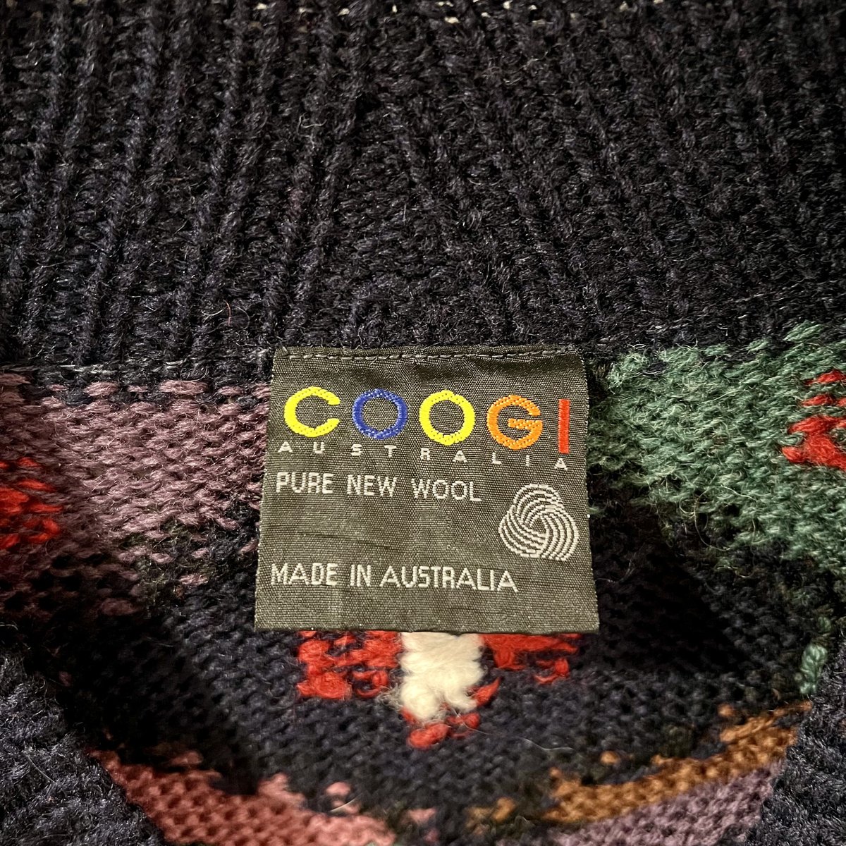 COOGI クージーニット クージー ピュアウール 3Dニット (S3152 COOGI クージーニット クージー ピュアウール 3Dニット (S3152