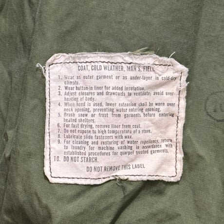 70s　US ARMY　M-65 Field Jacket　3rd Type　フィールドジャケット　M-R　1973年　ミリタリージャケット　(S5156)