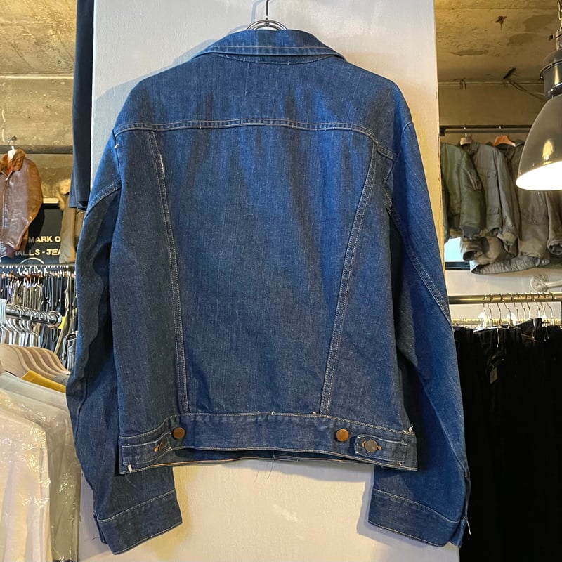 70s Wrangler デニムジャケット USA製 Size 42 ラングラー 4th Ty 70s Wrangler デニムジャケット USA製 Size 42 ラングラー 4th Ty
