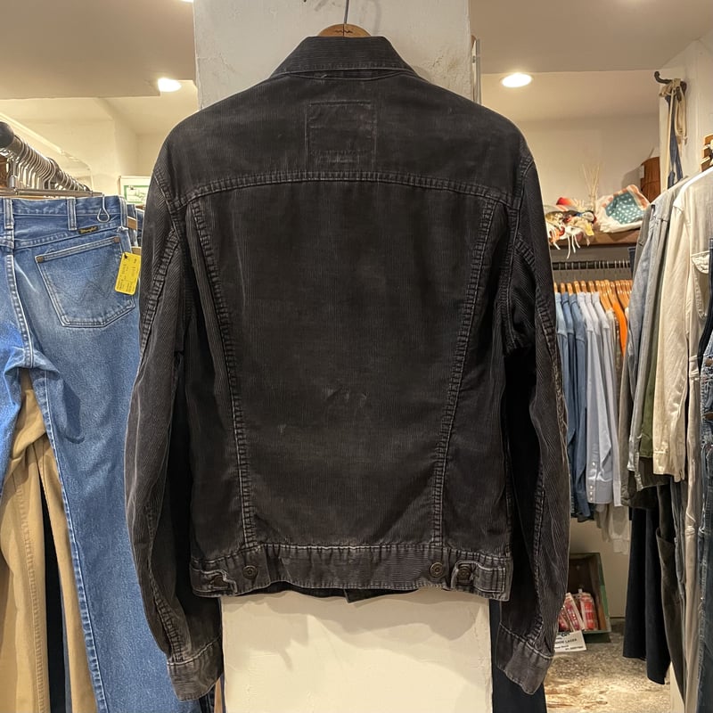 90s~ Levi's 70500 リーバイス コーデュロイジャケット ブラック 白