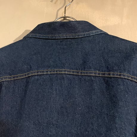 80s　Lee 220-J　デニムジャケット　USA製　Size 42　濃紺　(S4050)