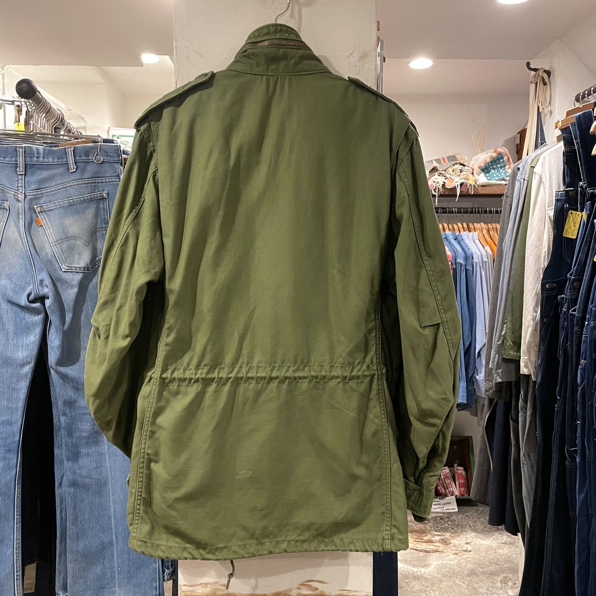 70s US ARMY M-65 Field Jacket 3rdタイプ ブラスジップ フィー